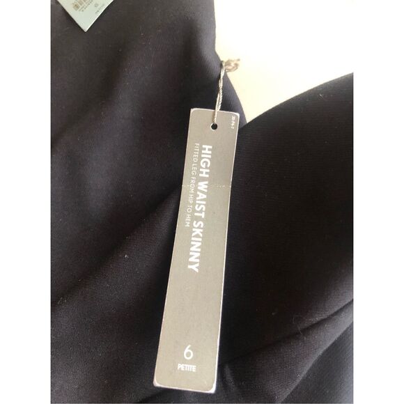 Loft High Waist Skinny Dress Pants SZ 6P NWT - Picture 13 of 15